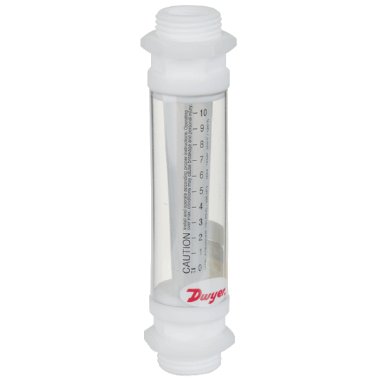 Dwyer Variable Area Fluoropolymer Flowmeter, Series VAT